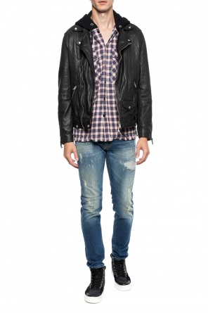 Shirt with a plaid pattern, zdjęcie 2 Shirt with a plaid pattern od Diesel
